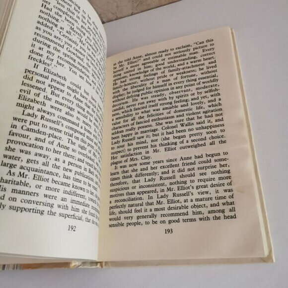1990 Persuasion Jane Austen Large Print Ex-Library, Vintage Charnwood Classic - Picture 7 of 9